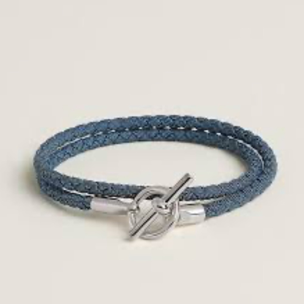 Hermes Glenan Double Tour Jean bracelet